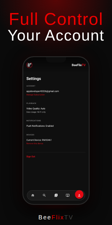 Settings UI